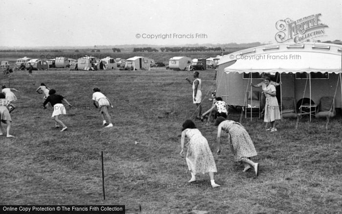Selsey, Sports at Caravan Park, Mill Lane c1955 Photo of Selsey, Sports At Caravan Park, Mill Lane c.1955