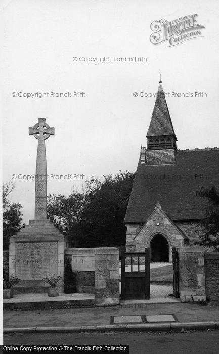 Photo of Selsey, St Peter's Church And War Memorial c.1950