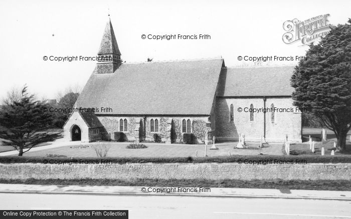 Photo of Selsey, St Peter's Church c.1960