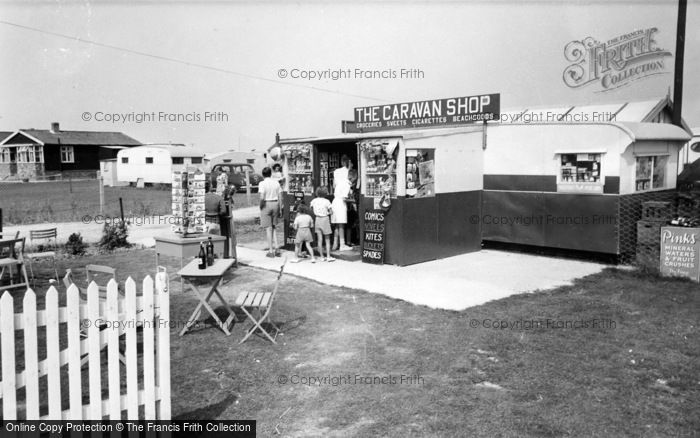 Photo of Selsey, The Caravan Shop c.1960