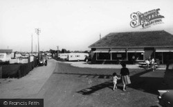 The Entrance, West Sands Caravan Park c.1960, Selsey