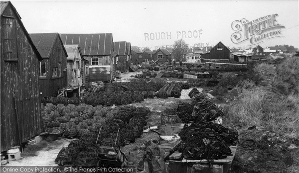 Photo of Selsey, The Lobster Pots c.1955