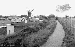 The Mill And Caravan Site c.1955, Selsey