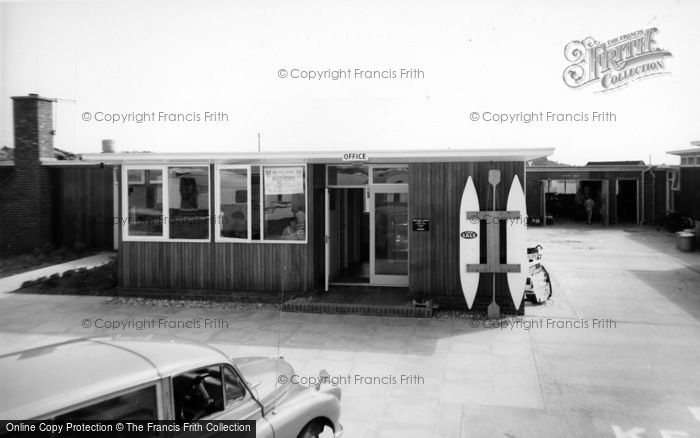 Photo of Selsey, The Office, White Horse Caravan Park c.1960