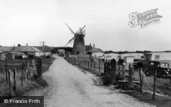 The Old Mill And Caravan Park c.1950, Selsey