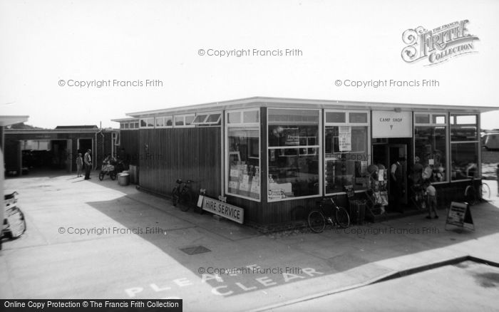 Photo of Selsey, The Shop, White Horse Caravan Park c.1960