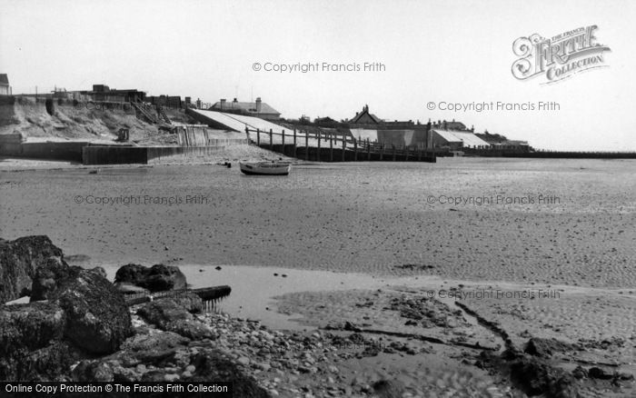 Photo of Selsey, West Beach c.1955