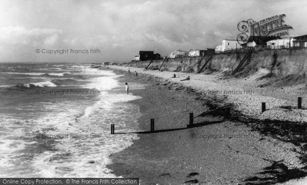 Photo of Selsey, West Beach c.1960