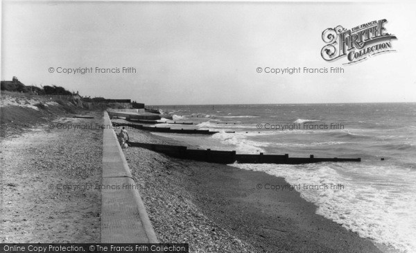 Photo of Selsey, West Beach c.1960