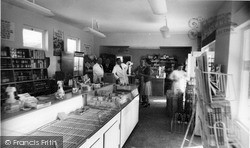West Sands Caravan Park, The Shop c.1965, Selsey