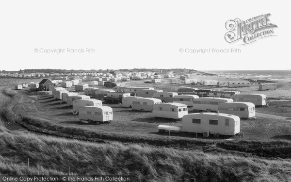 Photo of Selsey, West Sands Caravan Site c.1960