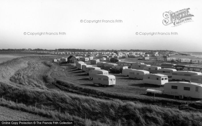 Photo of Selsey, West Sands Caravan Site c.1960