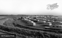 West Sands Caravan Site c.1960, Selsey