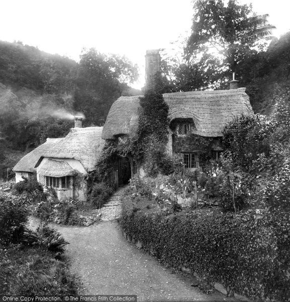 Photo of Selworthy, A Cottage 1923