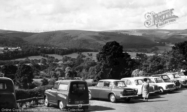 Photo of Selworthy, Car Park And View c.1960