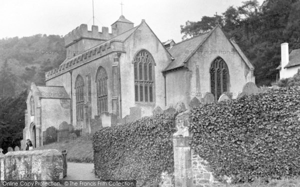 Photo of Selworthy, Church c.1950