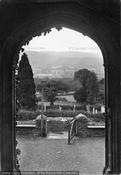 Photo of Selworthy, Dunkery Beacon From The Church 1923