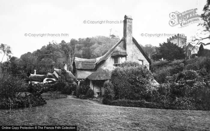 Photo of Selworthy, Green And Church c.1935