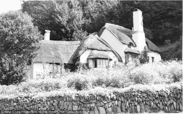 Photo of Selworthy, Selworthy Green Cottages c.1960