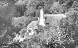 Thatched Cottages c.1955, Selworthy