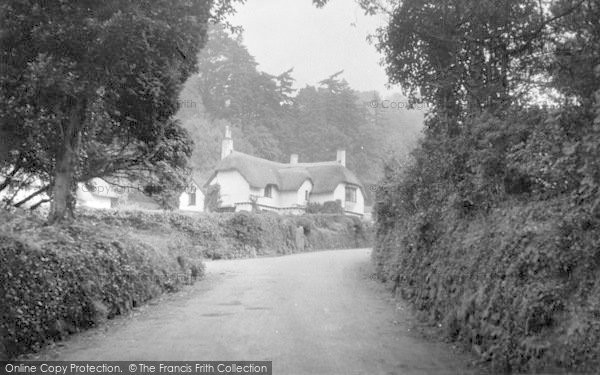 Photo of Selworthy, The Village c.1950