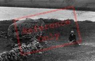 Semerwater, Man By The Lake 1911, Semer Water