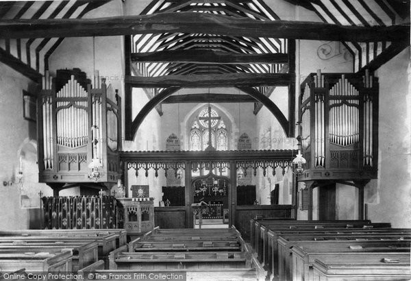Photo of Send, Church Interior 1909