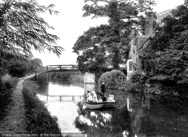 Photo of Send, Tannery Bridge 1909