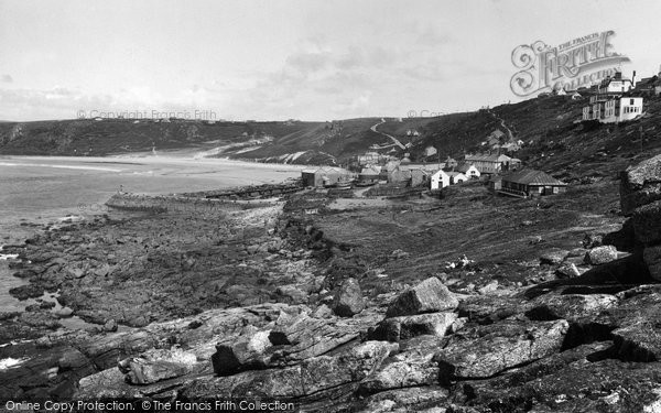 Photo of Sennen Cove, 1936
