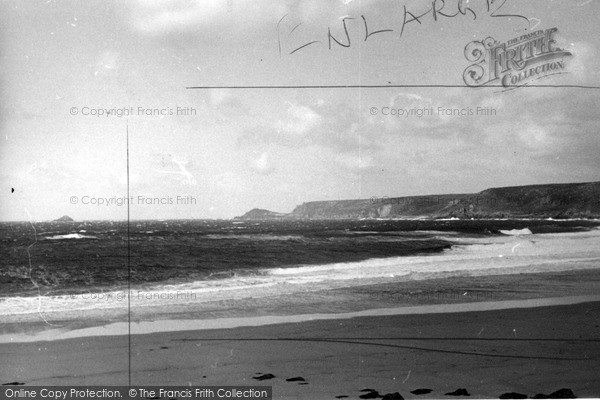 Photo of Sennen Cove, c.1955