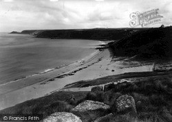 Cape Cornwall c.1955, Sennen Cove