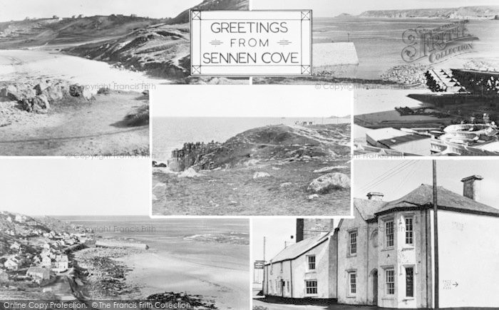 Photo of Sennen Cove, Composite c.1955