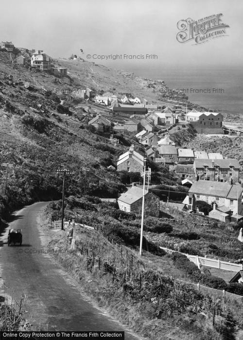 Photo of Sennen Cove, From Cove Hill 1931