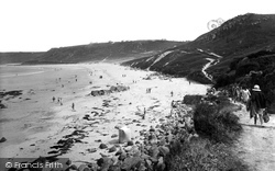 Pathway To Whitesand Bay 1931, Sennen Cove