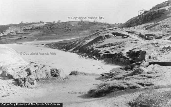 Photo of Sennen Cove, The Beach c.1955