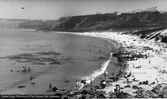 Photo of Sennen Cove, The Beach c.1960