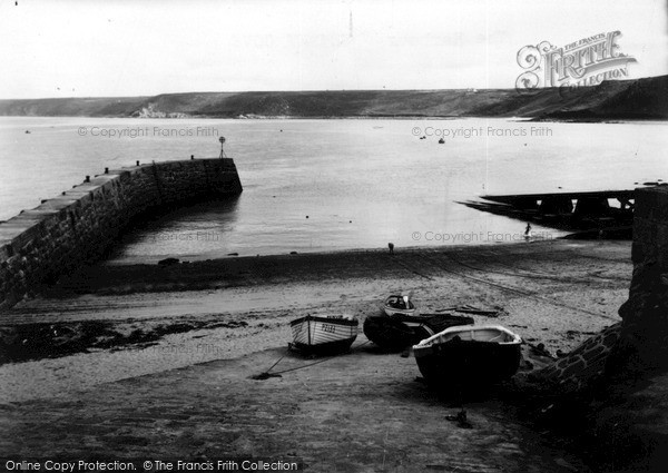 Photo of Sennen Cove, The Harbour c.1955