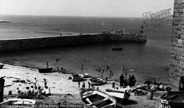 Photo of Sennen Cove, The Harbour c.1960