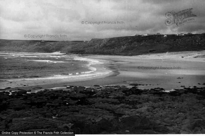 Photo of Sennen Cove, The Sands c.1955