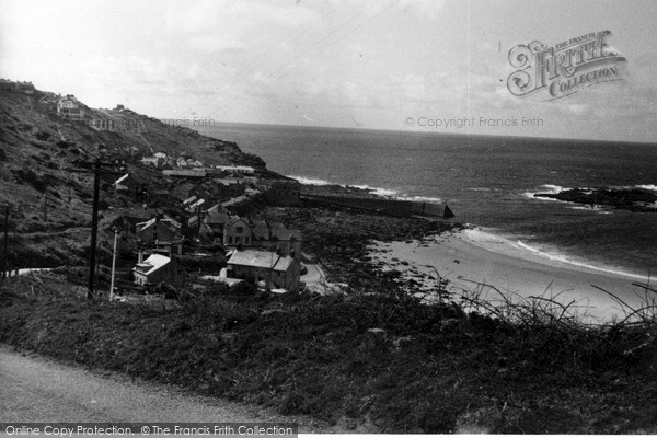Photo of Sennen Cove, The Village And Sands c.1955