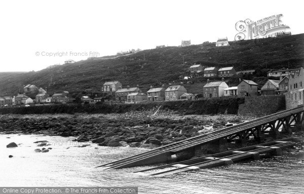 Photo of Sennen Cove, View From The Jetty c.1955