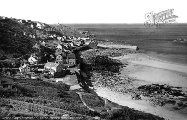 Photo of Sennen Cove, View From The North c.1955