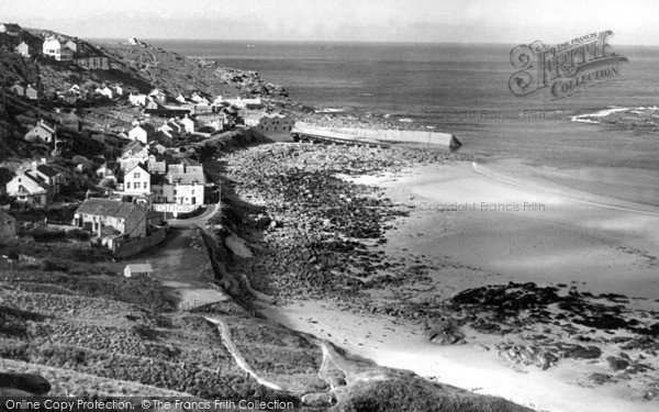 Photo of Sennen Cove, View From The North c.1955