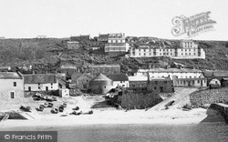 Village And The Round House c.1960, Sennen Cove