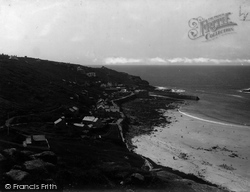 Whitesand Bay 1936, Sennen Cove