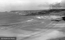 Whitesand Bay And Cape Cornwall c.1955, Sennen Cove