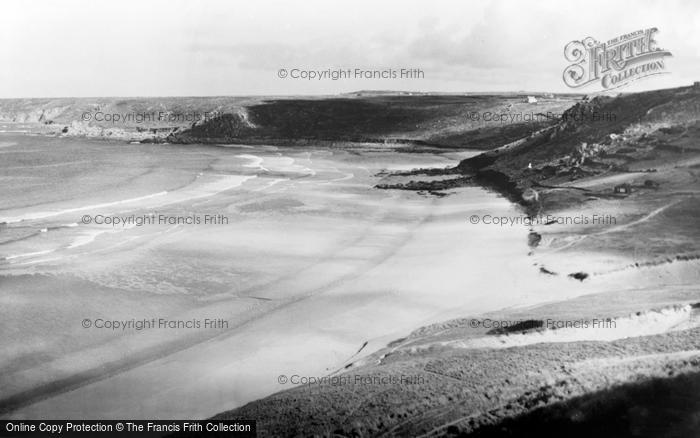 Photo of Sennen Cove, Whitesand Bay c.1955