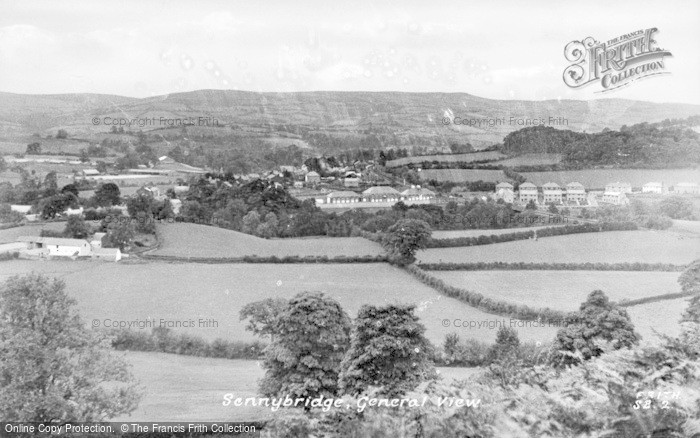 Photo of Sennybridge, General View c.1955