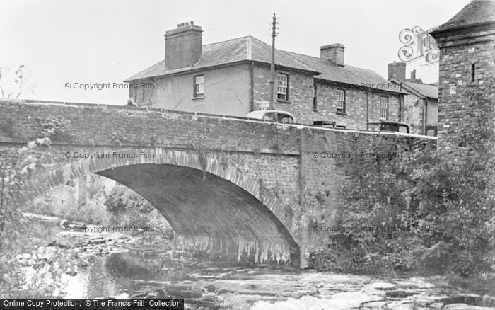 Photo of Sennybridge, The Bridge c.1955