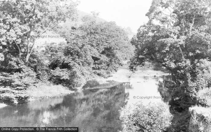 Photo of Sennybridge, The River c.1955